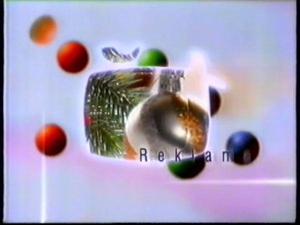 ČT 1 - Vánoční znělka reklamy 1 - 2000