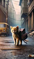 قصه قطه كانت فقيره تحولت إلى قطه غنيه ✨#cat #capcut #cats 