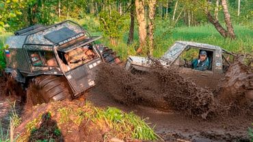 БАГГИ против ВЕЗДЕХОДОВ. Кто УТОНЕТ, а кто ПОБЕДИТ? 2 часть ПРОТИВОСТОЯНИЯ