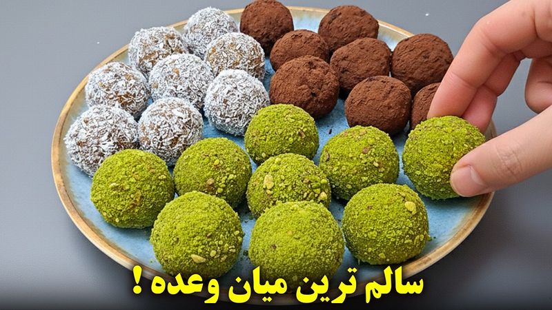 بمب انرژی طبیعی فقط با چند ماده ساده | بدون شکر، بدون فر، بدون روغن و آرد! 😍