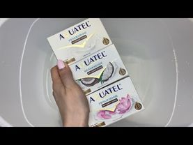 ASMR ☁️Soaping cream soaps | АСМР ☁️Мыление кремовых мыл