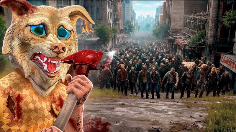 Я ПРОЖИЛ 2 ДНЯ В ЗОМБИ АПОКАЛИПСИСЕ В ГТА 5 ! - 2 ЧАСТЬ