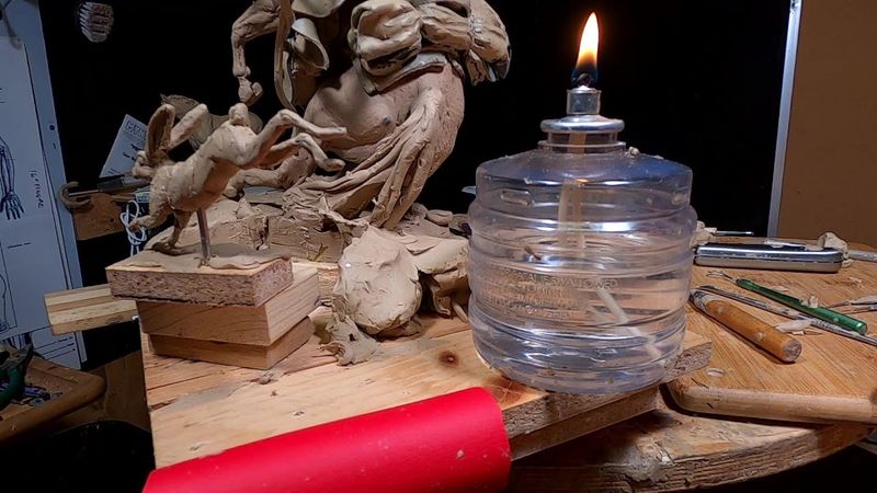 PRAIRIE SURPRISE   It's Finished, The Clay is Ready for the Foundry to Give me a Bid on It