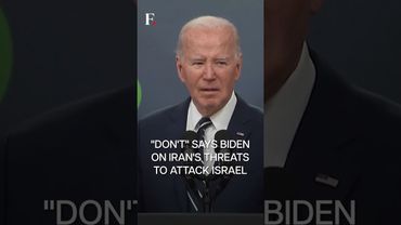 "Don't" Biden Warns Iran Against Attack on Israel | Subscribe to Firstpost