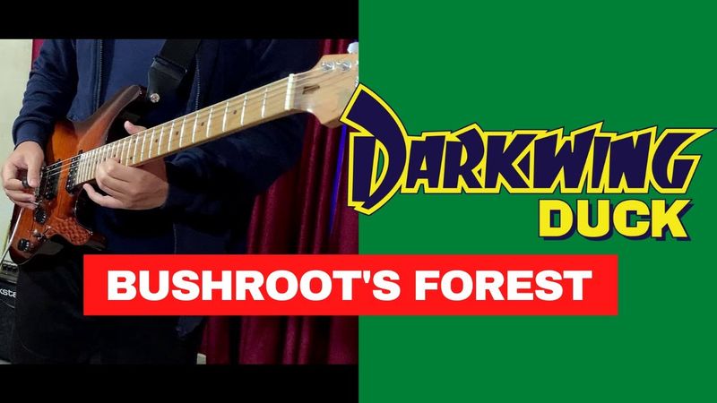 DARKWING DUCK - Bushroot's Forest [ROCK COVER]
