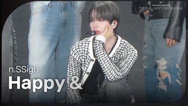 n.SSign - Happy & [서울 스프링 페스타 2025 - 서울원더쇼] | KBS 250504 방송