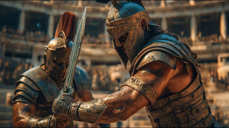 Мужчина попадает в рабство, где ДЛЯ ВЫЖИВАНИЯ нужно занять первое место, на самой ЖЕСТОКОЙ АРЕНЕ