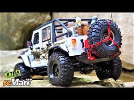 RC Car Xtra Speed XS01 Jeep Wrangler Creek Rock Crawling(Soo-Jung)