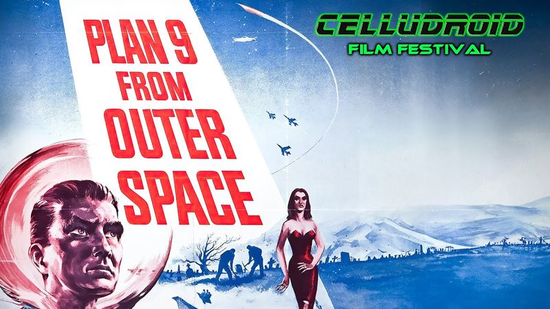 PLAN 9 FROM OUTER SPACE - Trailer (CELLUDROID Film Festival cinema screening)