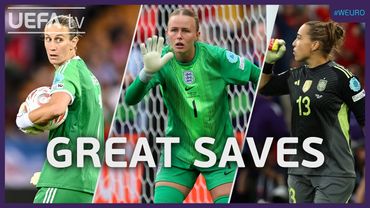 OUTRAGEOUS Saves From The Women's EURO 2025! 😱 | Goalkeeping Masterclass 🧤 #WEURO2025