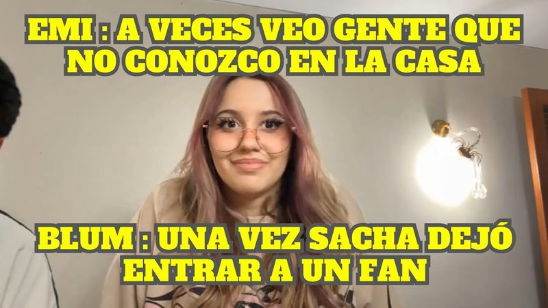 EMIKUKIS DICE QUE TIENE MIEDO PORQUE A VECES VE GENTE QUE NO CONOCE EN LA SPECIAL HOUSE