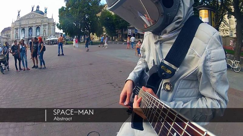 Space-man - Abstract