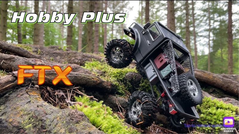 FTX Unitrak Hobby plus CR18p Trail Hunter 1/18 rock crawler RC v2