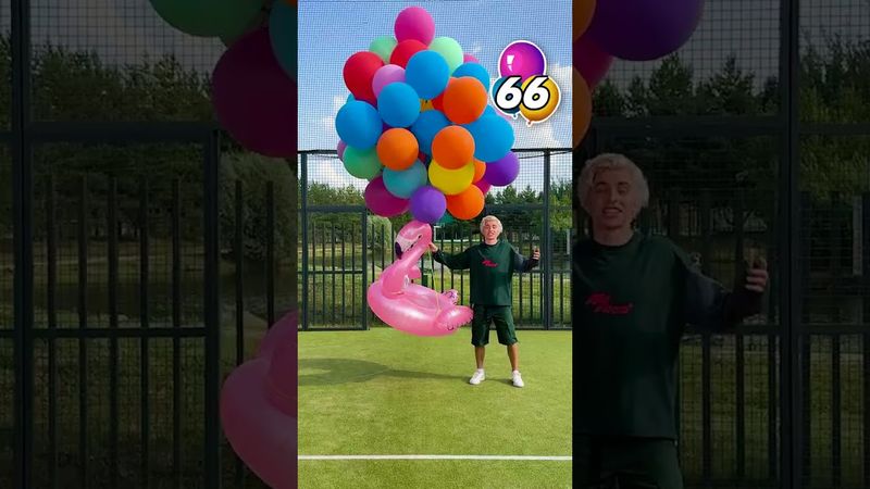 How many balloons does it take to lift a person?