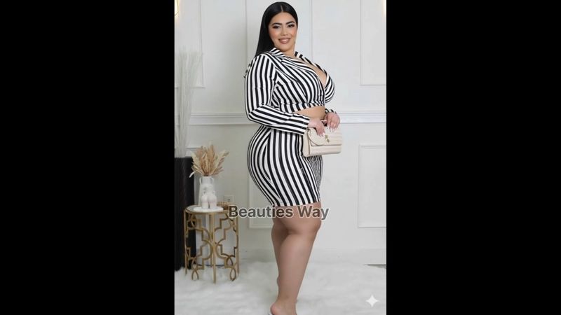 Plus Size Trust The Glow Dress Fashion Collection