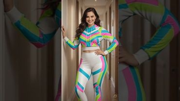 Neon Energy ⚡Sporty Chic #fashionshorts #style #ootd #beautifulwomen #leggings