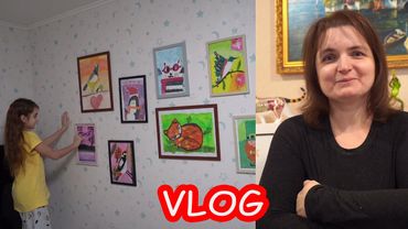 VLOG Галерея Алиски. Посылка для Серёжи. Я играю в Роблокс