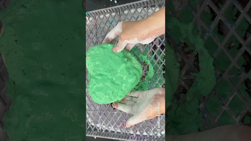 Nothing but messy paste