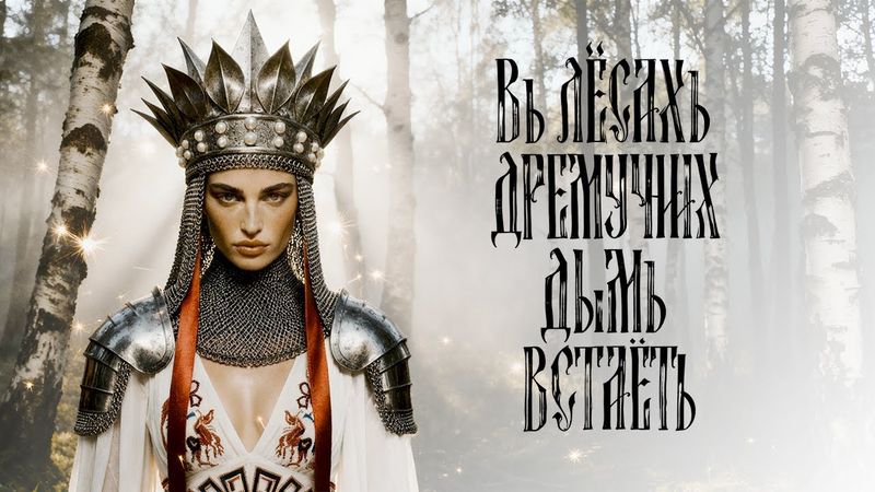 Въ лѣсахъ дремучихъ дымъ встаетъ | Эпическая славянская баллада, созданная ИИ by Fluxlisimo