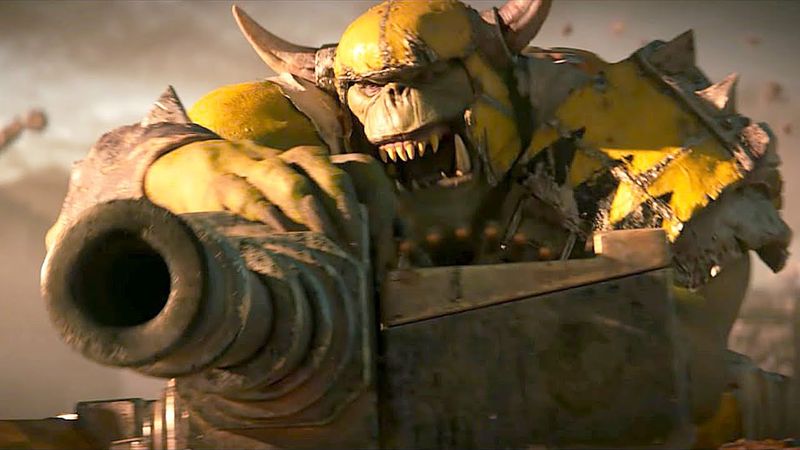 Warhammer 40K Ultramarines Vs Orc Army Cinematic Battle (2026)