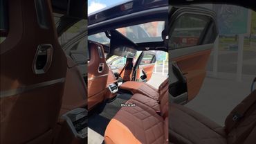 #ad This BMW has a THEATER in the back seat!