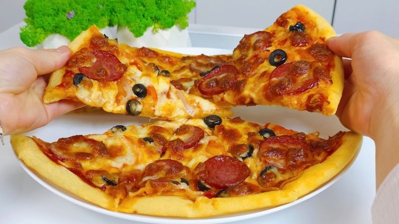 Стакан КЕФИРА и 5 МИНУТ!🍕Сочная ПИЦЦА Без ДРОЖЖЕЙ Без ЯИЦ и Без РАСКАТКИ