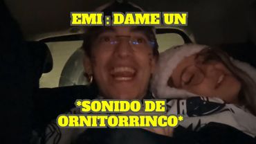 EMI Y GLOGLO HACEN EL TREND DE DAME UN GRRR PERO CON UN SONIDO DE ORNITORRINCO