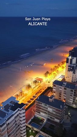ALICANTE CITY  San Juan Playa🇪🇦🌇🌅🌃🎆🛳⛱️🎥📸📸🚝🏖✈️🌍 #alicante #alicantecit...