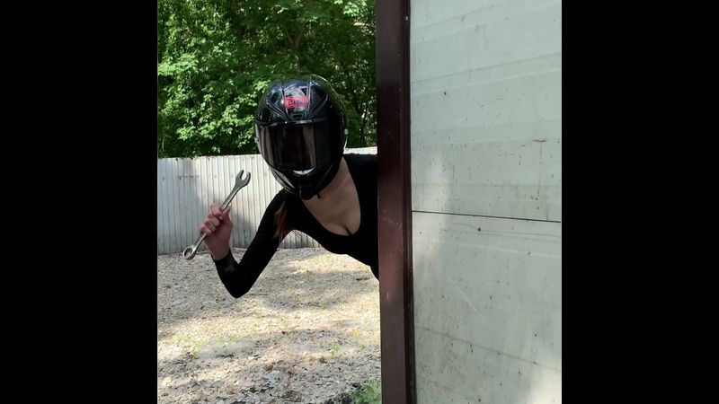 погода шепчет-всем катать #мотоТаня moto girl bike girl ride #motoTanya