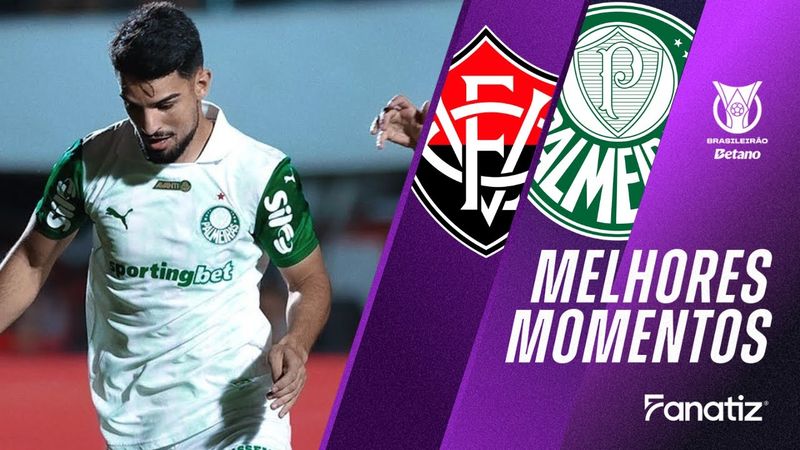 Vitória 2 x 2 Palmeiras I Melhores momentos I Brasileirão 2025