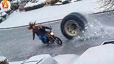 Icy Road Madness Caught on Camera #42 - Epic Winter Moments