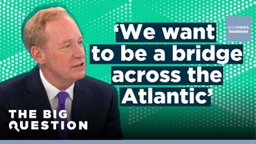 Can Microsoft survive without Europe? | Brad Smith, President | The Big Question