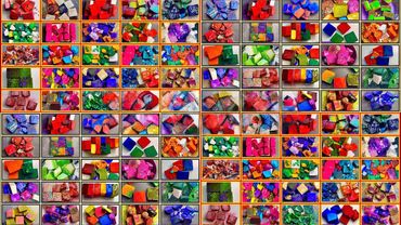 Soft Fluffy Fresh Dyed Gymchalk | Oddly Satisfying | Chalk Asmr | Sleep Aid