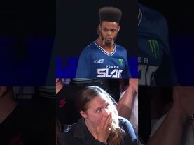 Ronda Rousey's reaction to this Power Slap KO 😵