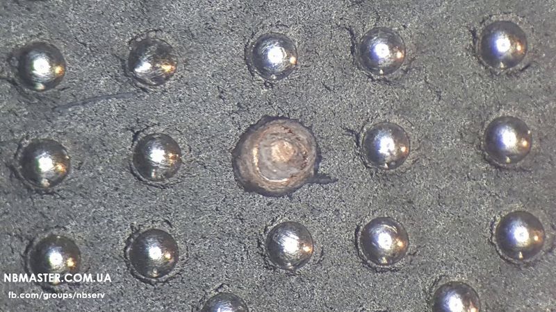 Восстановление пятака под BGA чипом