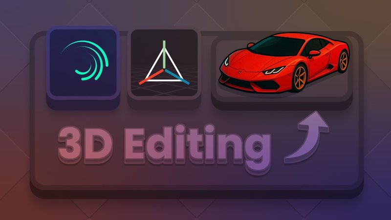 3D editing tutorial on mobile!