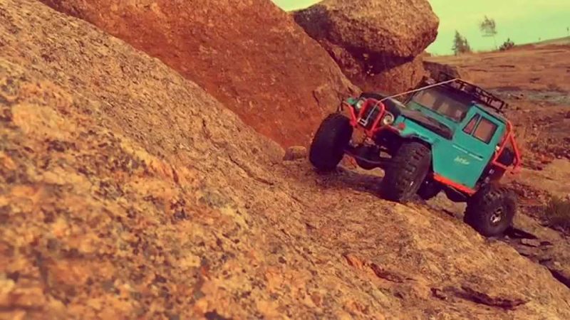 RCmodelex Jeep JK 3d & friends Crawling #2