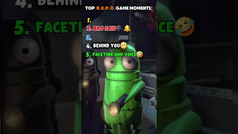 R.E.P.O. game funny moments #repogame #funny #top