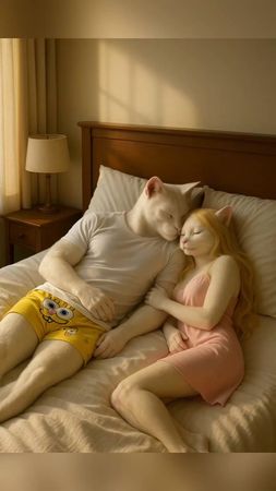 The Cat and the Air Attack. #aicat #catfunny #catstory #sadcat 