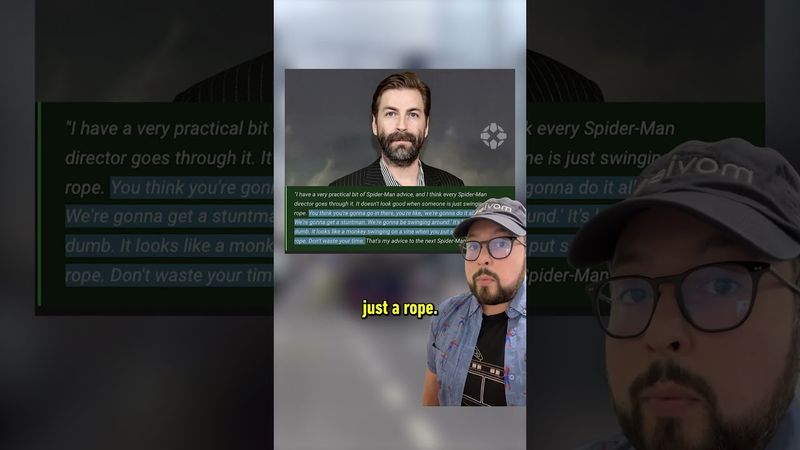 Spider-Man: Brand New Day set videos tease the return of practical web-swinging! #spiderman #movie