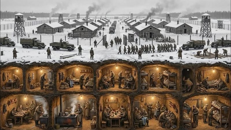 ПОДЗЕМНЫЙ ГОРОД ЗЭКОВ: Как Заключенные Построили Вторую тюрьму прямо под основной?