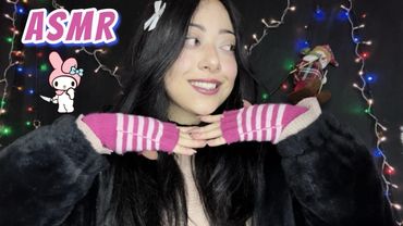 ASMR | 🖤 CHICA OBSESIONADA CONTIGO | TE QUIERE DE REGALO DE NAVIDAD 🎁 | Coloreando tu carita 🎄🖍️
