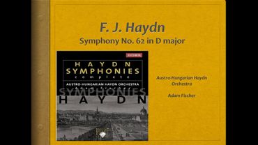 Haydn, Symphony 62 - Video Score - Adam Fischer