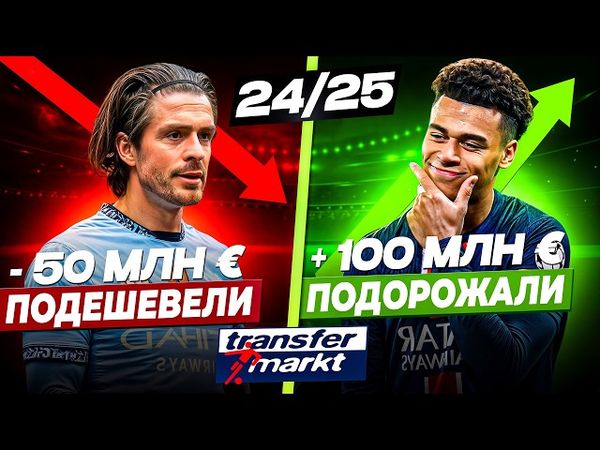 САМЫЕ ПОДОРОЖАВШИЕ И ПОДЕШЕВЕВШИЕ ИГРОКИ ЗА СЕЗОН 24/25 | Итоги сезона