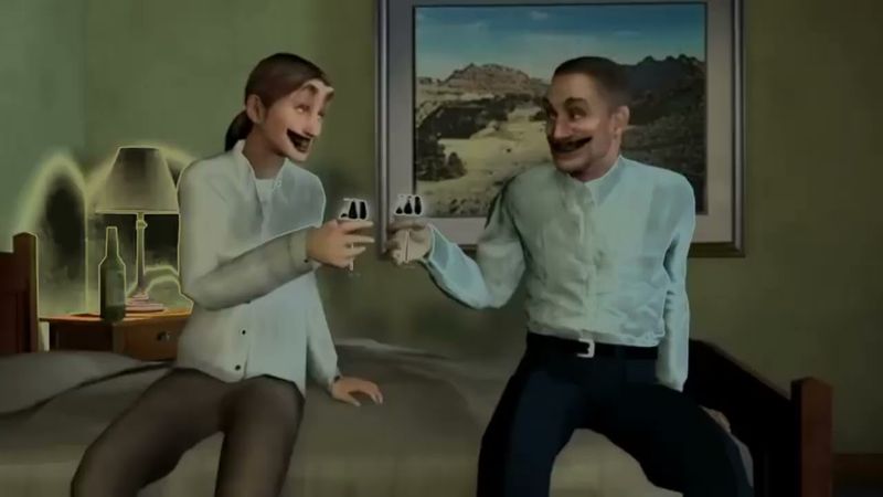 Дорогой, где ты был?! Бегал! (анимация) in G Major 4