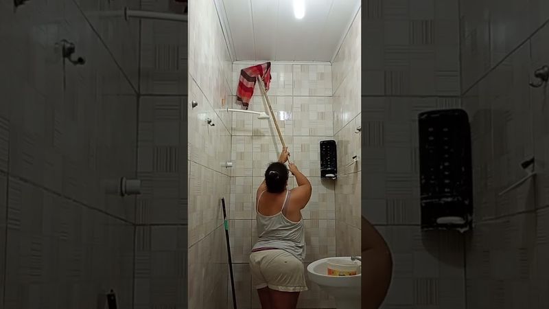 Vlog limpeza e organização do banheiro.