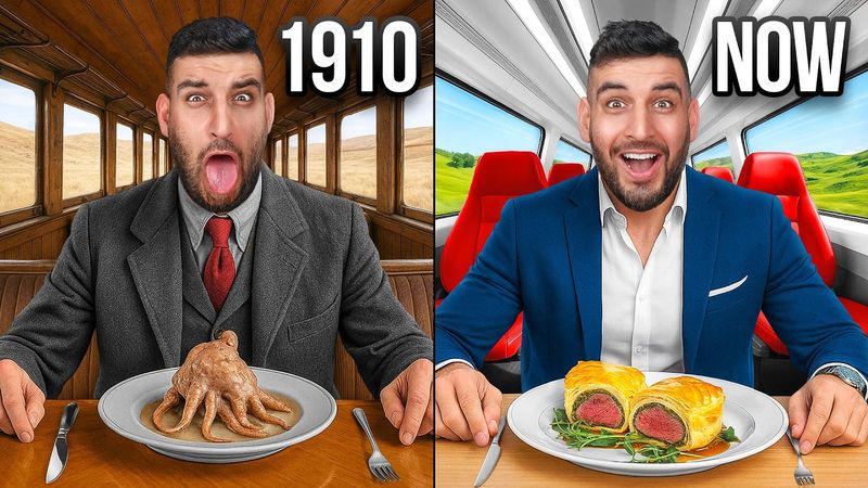 I Cooked 100 Years of Train Food