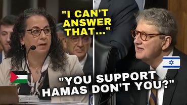 Muslim Activist Starts MUMBLING After Senator Kennedy Confronts Her About Hamas