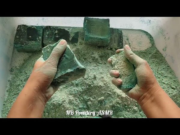 Green Dyed Reforms| ASMR| Anxiety Relief| Sleep Aid| Oddly Satisfying| Repost