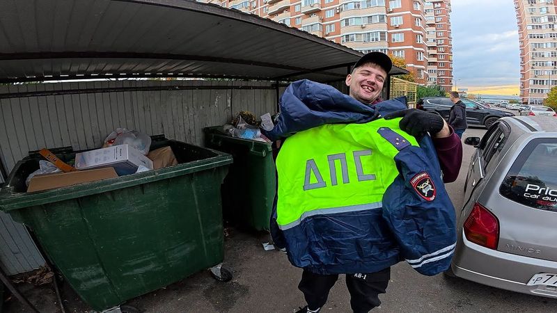 Как я зарабатываю лазая по мусоркам ? Dumpster Diving RUSSIA #114